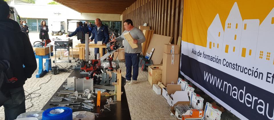 Jornada en País Vasco de construcción con madera. 22 y 23 abril 2022