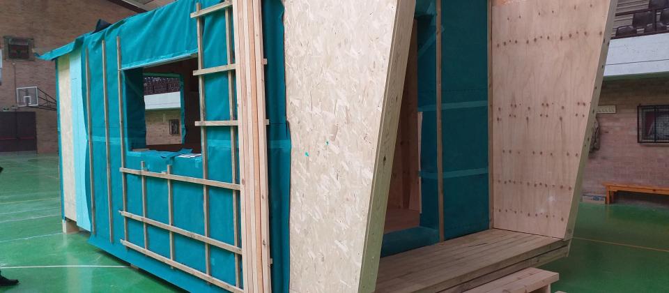 Curso construcción con madera de Duruelo de la Sierra, Soria