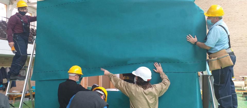 Curso construcción con madera de Duruelo de la Sierra, Soria
