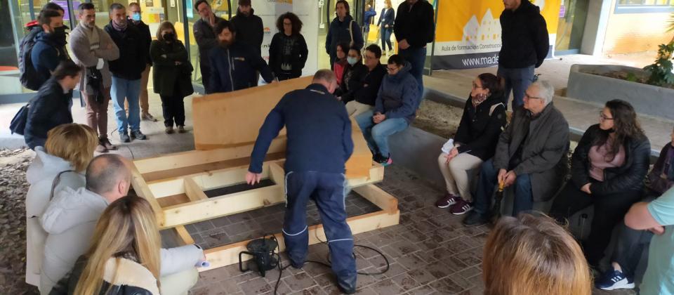 Jornada en Granada de construcción con madera. 25 y 26 marzo 2022