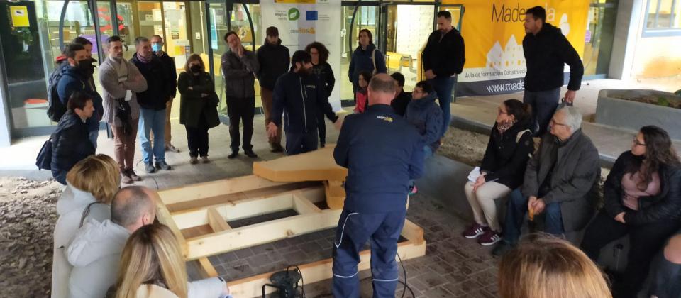 Jornada en Granada de construcción con madera. 25 y 26 marzo 2022