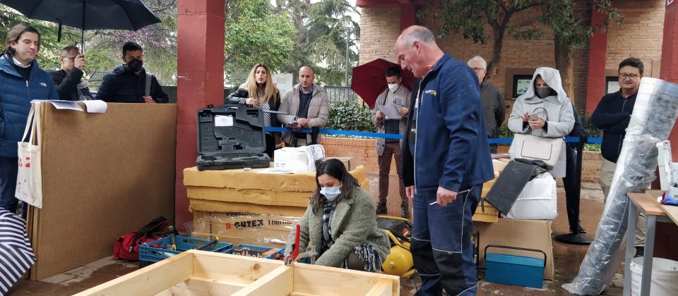 Jornada en Granada de construcción con madera. 25 y 26 marzo 2022