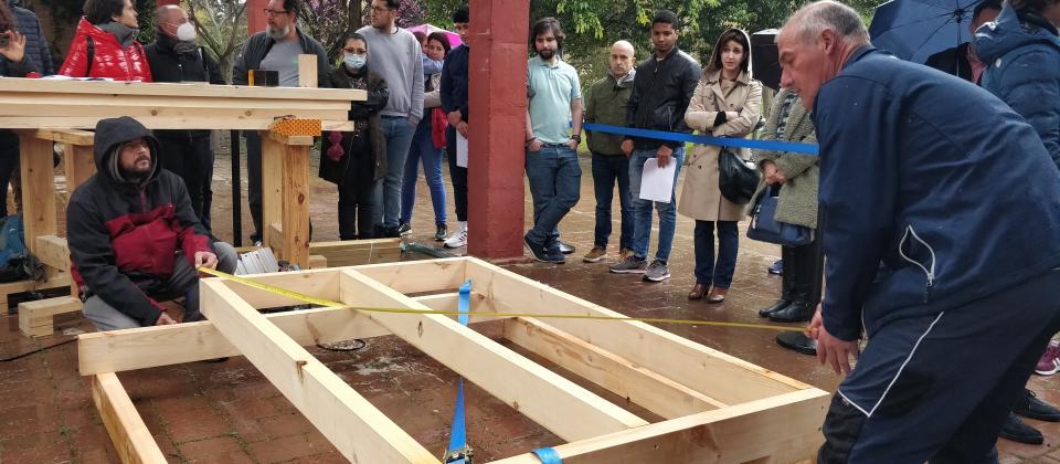 Jornada en Granada de construcción con madera. 25 y 26 marzo 2022