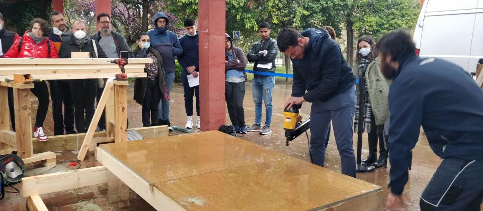 Jornada en Granada de construcción con madera. 25 y 26 marzo 2022