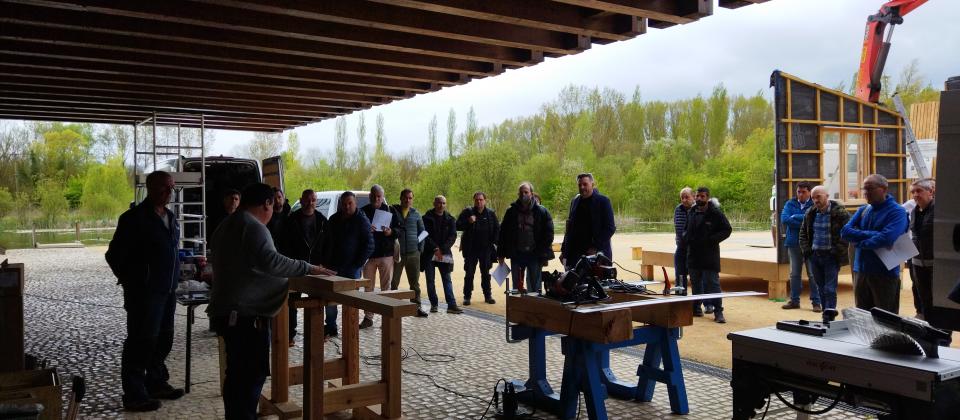 Jornada en País Vasco de construcción con madera. 22 y 23 abril 2022