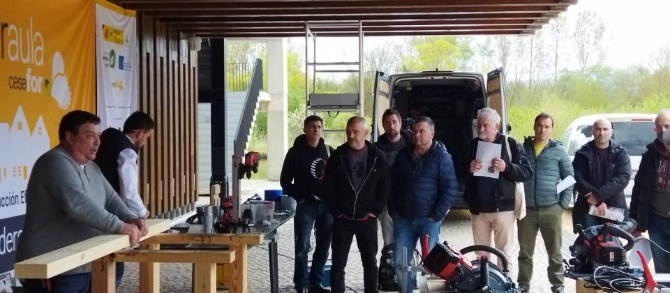 Jornada en País Vasco de construcción con madera. 22 y 23 abril 2022