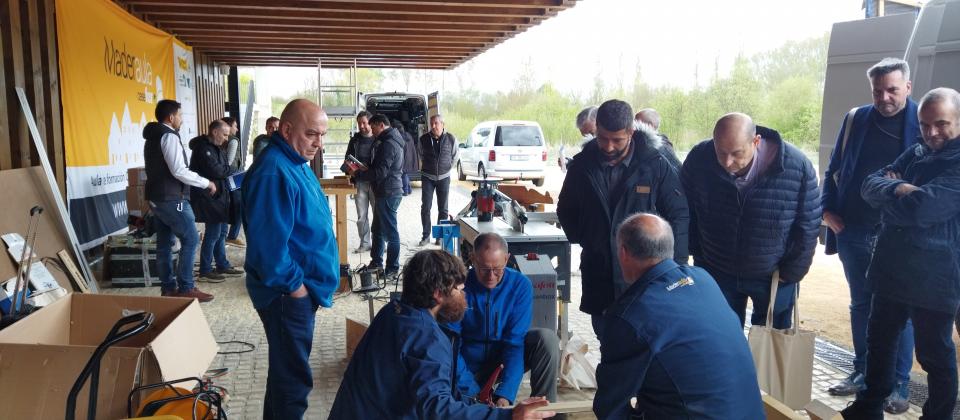 Jornada en País Vasco de construcción con madera. 22 y 23 abril 2022